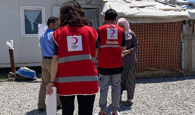 Kızılay 1400 Aileye Yardım Yaptı