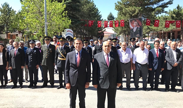30 Ağustos Zafer Bayramı Törenle Kutlandı