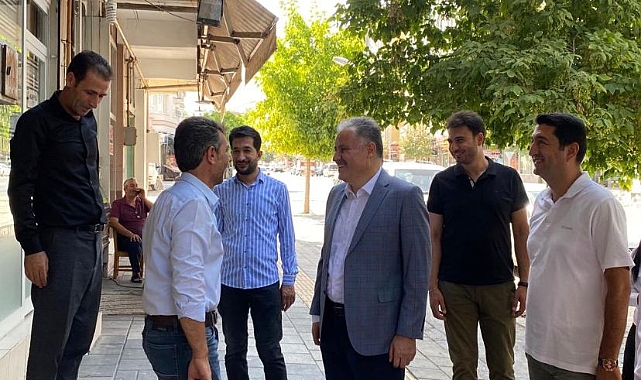 Çakır, Esnaflarla Bir Araya Geldi