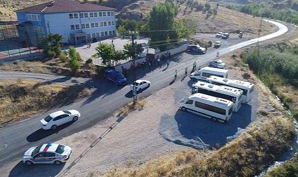 Okul Servis Araçlarının Kontrolü Yapıldı