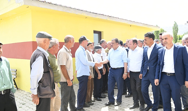 Pütürge'de Başkan Gürkan'a Yoğun İlgi