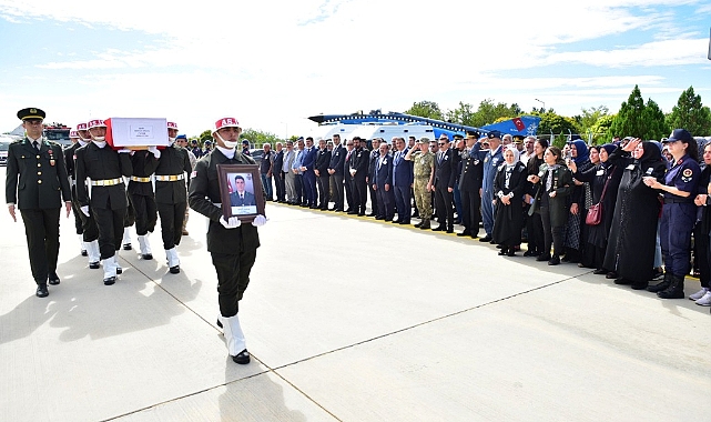 Şehit P. Ütğm. Serkan Erkuş Dualarla Uğurlandı