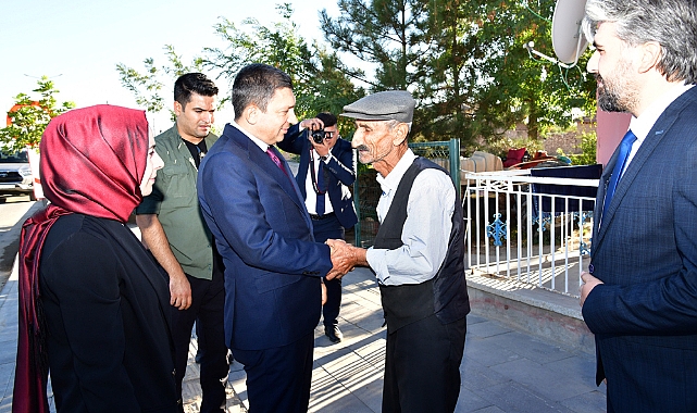 Vali Şahin Yazıhan İlçesinde İncelemelerde Bulundu