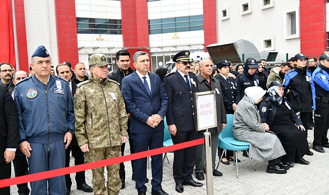 Şehit Kom. Yrd. Ramazan Tülek İçin Emniyet Müdürlüğünde Tören Düzenlendi.
