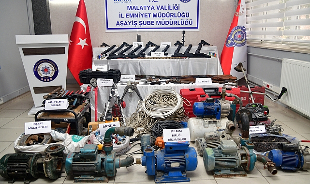 Hırsızlık Çeteleri Çökertildi