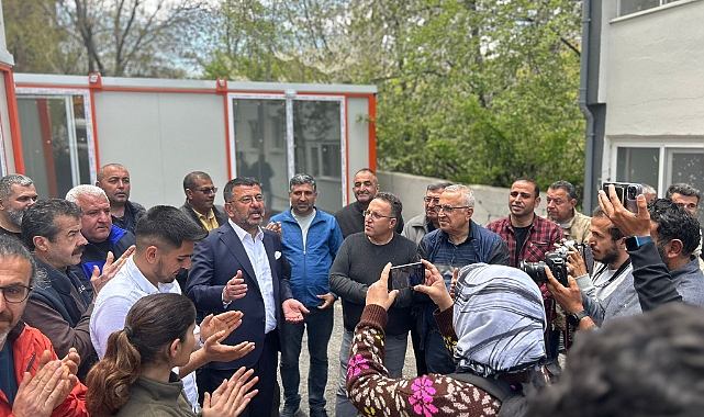 Ağbaba “Malatya’yı Yeniden Ayağa Kaldıracağız”