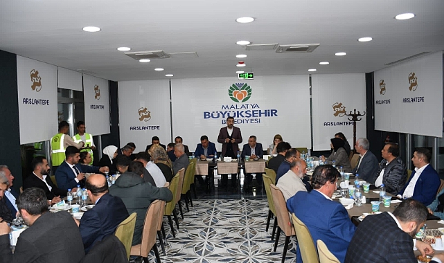 Malatya AK Parti Teşkilatı İftar Programında Bir Araya Geldi