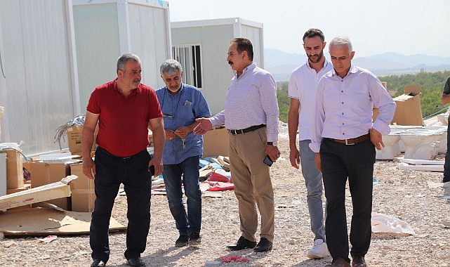 Malatya’da Esnaf Ve Ustaları İçin Konteyner Kent Kuruluyor
