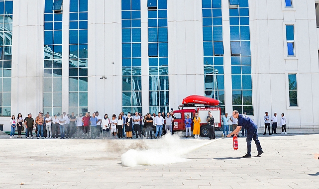 MASKİ Personellerine Yangın Eğitimi Verildi