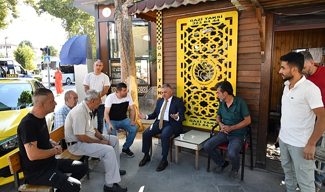Yazıcı, Esnaf Ziyaretlerine Devam Ediyor