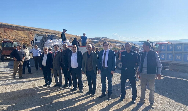 Çiftçilere Sertifikalı Tohum Dağıtıldı