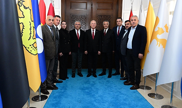 Başkan Güder, KKTC Cumhuriyet Meclisi Başkanı Töre’yi Ağırladı