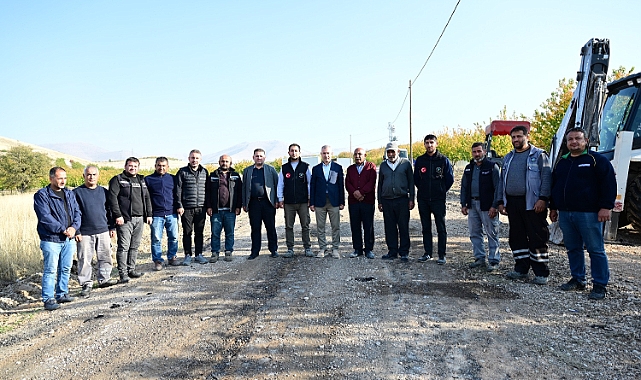 “Oluklu Mahallemizi Kaliteli Yol Ağıyla Donatıyoruz”