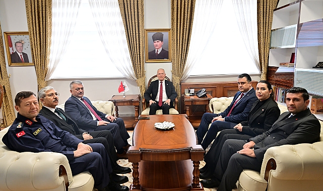 Vali Ersin Yazıcı’yı Ziyaret