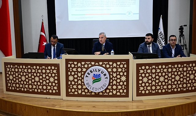 Yeşilyurt Belediye Meclisi Yeni Yılın İlk Toplantısını Yaptı