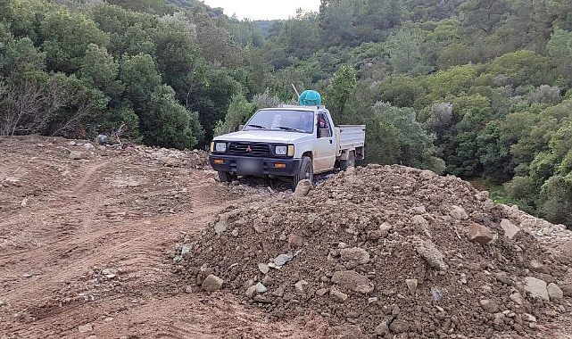 Zabıta Ekipleri Hafriyat Denetiminde