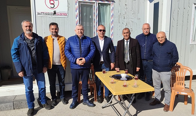 Ankara Malatyalılar Dernekler Federasyonundan, Battalgazi Gazetesine Ziyaret
