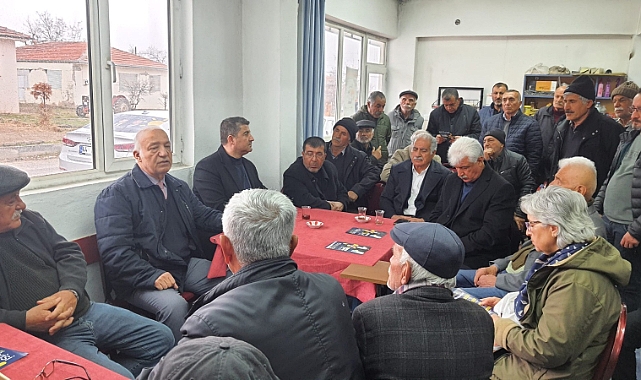 İyi Parti Adayları Şeyhmuz Göçmez Ve Ali Helvacı Yeşilyurt’un Mahalle Sakinleri İle Bir Ayara Geldi