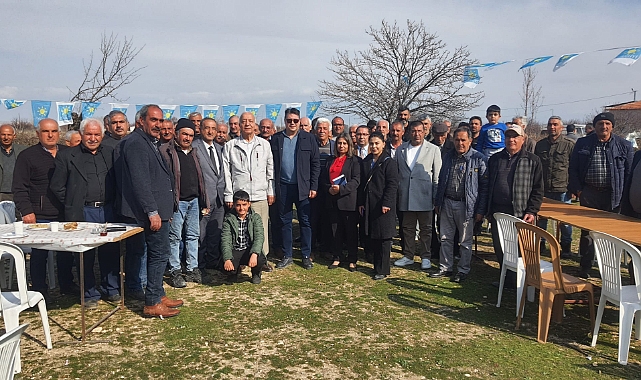 İyi Parti Adaylarına Yazıhan’da Yoğun İlgi