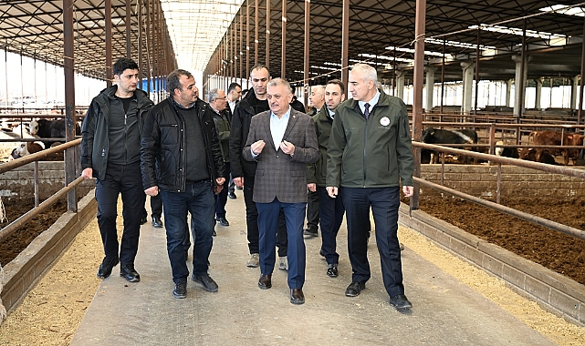 Vali Ersin Yazıcı’dan Battalgazi İlçesindeki Çiftliklere Ziyaret
