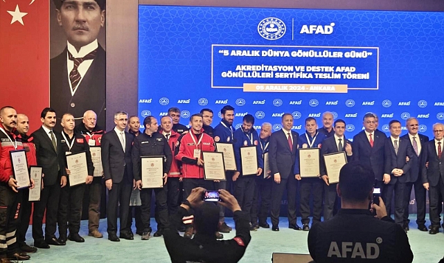 Malatya İl Milli Eğitim Müdürlüğü Arama Kurtarma Ekibi (MEB AKUB) Akreditasyon Belgesini Aldı