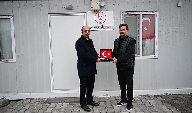 Yeşilyurt Belediye Başkanı Prof. Dr. İlhan Geçit'ten Battalgazi Gazetesine Ziyaret