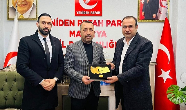 Başkan Toptaş,YRP Malatya İl Başkanlığını Ziyaret Etti