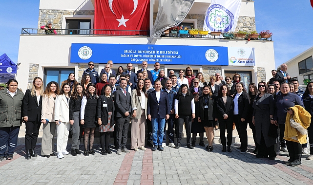 Büyükşehir 6. Kısa Mola Merkezi’ni Datça’da Açtı