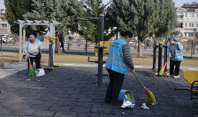 Dalaman’da Temizlik Ekipleri 7/24 Sahada