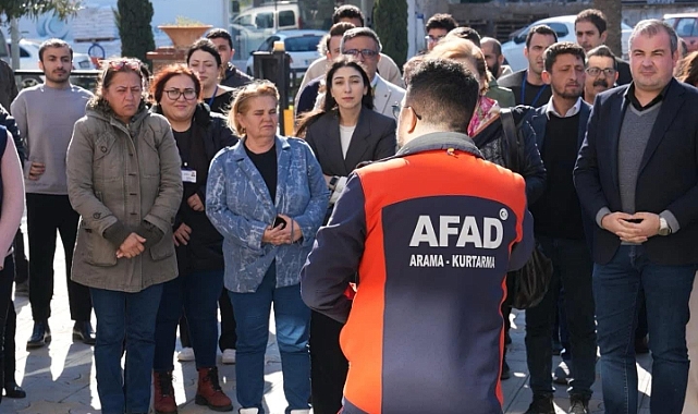 Didim’de Arama Kurtarma Eğitimleri Devam Ediyor
