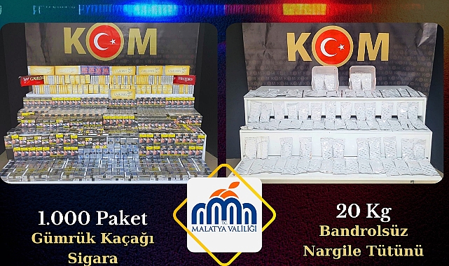 Kaçakçılık ve Organize Suçlarla Mücadeleye Yönelik Operasyon