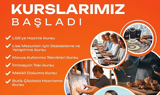 Yeşilyurt Belediyesi Yeni Meslek Edindirme Kursları Açtı