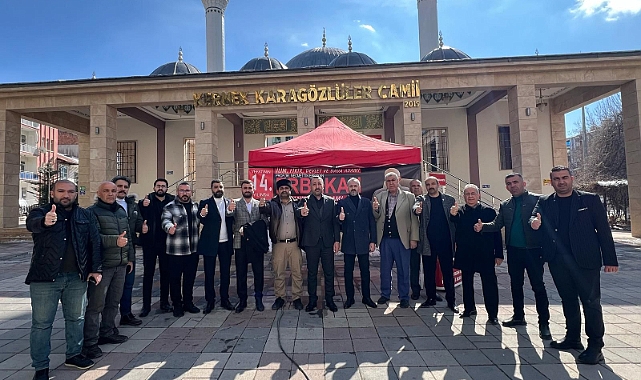 YRP Malatya İl Teşkilatı Merhum Erbakan’ı Malatya’da Dualarla Andı