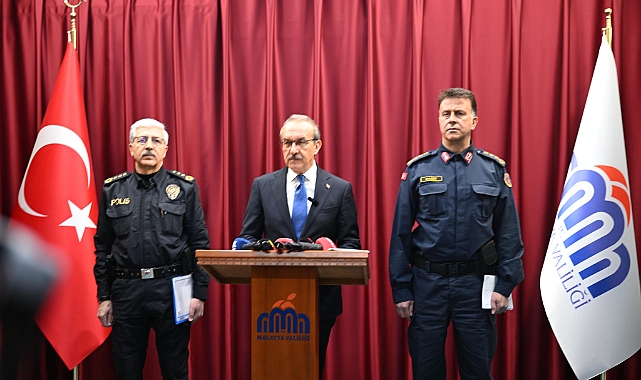 Vali Seddar Yavuz 2025 Yılı Ocak-Şubat Ayı Güvenlik Faaliyet Verilerini Açıkladı