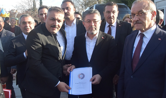 Sadıkoğlu, Tarım Bakanına Kapsamlı Dosya Sundu