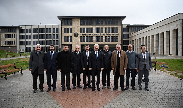 YÖK Başkanı Prof. Dr. Erol Özvar Üniversitemizi ziyaret etti.