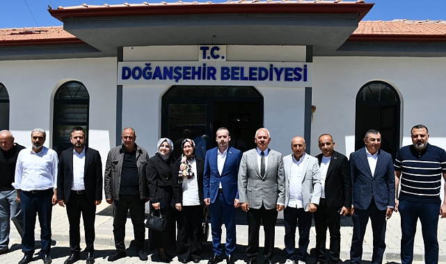 MAGİNDER’ den Depremzede Doğanşehir’e Moral Ziyareti
