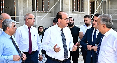 Başkan Geçit, Yeşil Yaşam Evleri (Kentsel Dönüşüm) İnşaatını İnceledi