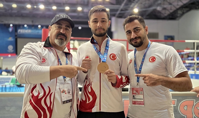 YEŞİLYURT BELEDİYESİ’NİN MİLLİ SPORCUSU AVRUPA ÜÇÜNCÜSÜ OLDU!