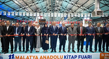 11. Malatya Anadolu Kitap Ve Kültür Fuarı Kitapseverlere Kapılarını Açtı