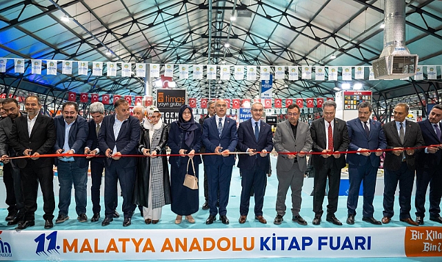 11. Malatya Anadolu Kitap Ve Kültür Fuarı Kitapseverlere Kapılarını Açtı