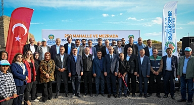 Büyükşehir Belediyesi’nden Üreticilere Boru Desteği