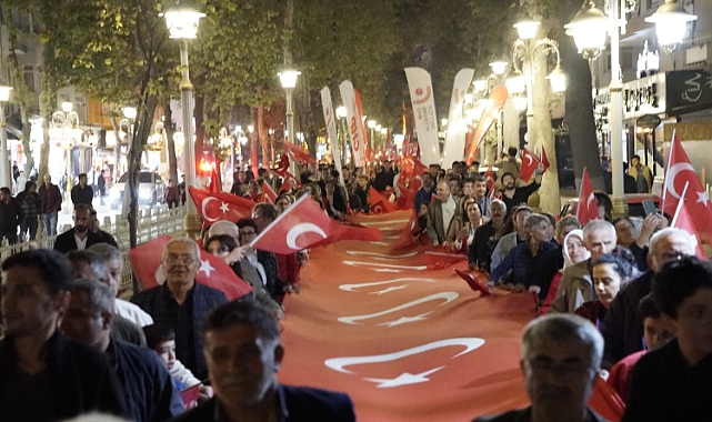 Cumhuriyet Halk Partisi Malatya İl Örgütü Cumhuriyeti Büyük Bir Coşkuyla Kutladı