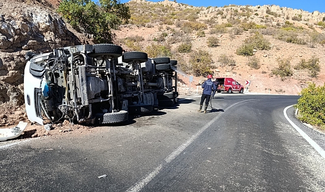 Hekimhan İğdİr Mahallesi’nde Trafik Kazası