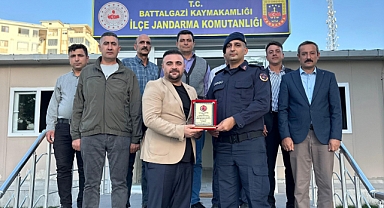 Malatya Güvenlik Korucuları Derneği’nden Jandarma Komutanlarına Ziyaret