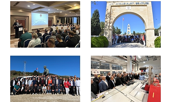 MTSO Heyeti Bursa Model Fabrikada İncelemelerde Bulundu