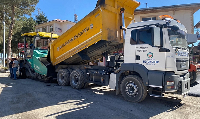 Büyükşehir Belediyesi’nden Arapgir’e Kapsamlı Yol Ve Altyapı Çalışması