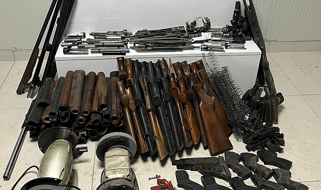 Doğanşehir'de Ruhsatsız Silah Operasyonu