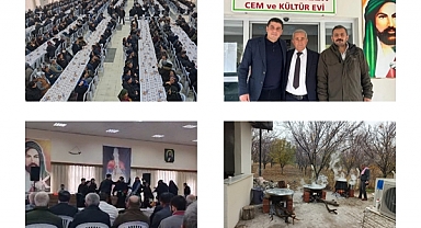 Engüzekliler Cem ve Kültür Evi'nde Abdal Musa Birlik Lokması Yoğun Katılımla Gerçekleşti