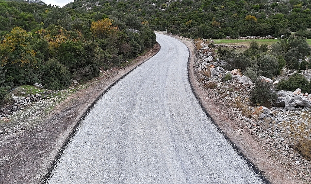 Marmaris’te 45 Milyon TL’lik Yol Yatırımı Tamamlandı